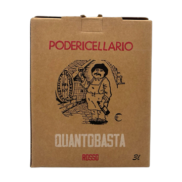 Podere Cellario Quantobasta Rosso 3L Box
