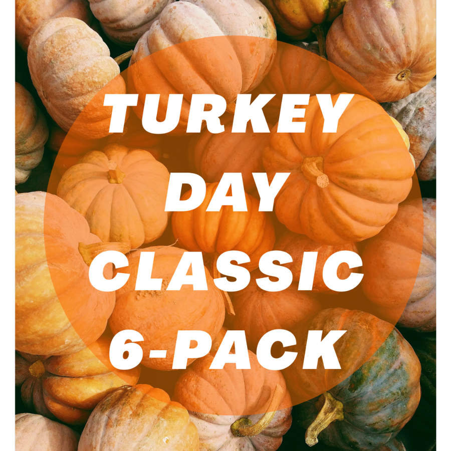 Turkey Day Pairings: Classic 6-Pack